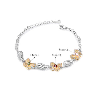 Custom Birthstone Bracelet