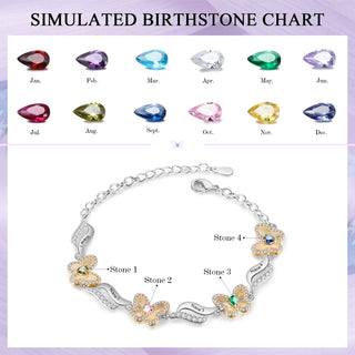 Custom Birthstone Bracelet