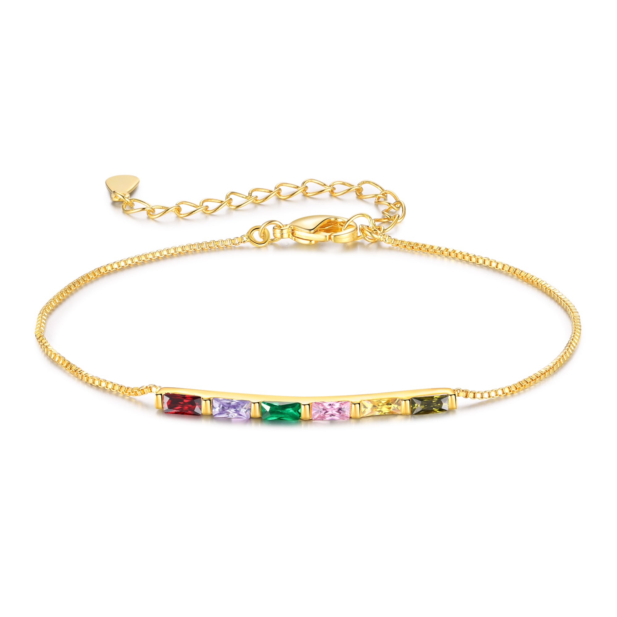 Custom Birthstone Bracelet