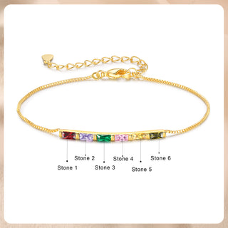 Custom Birthstone Bracelet