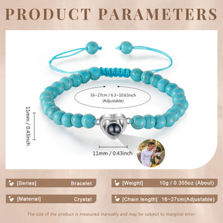 Custom Photo projection bracelet