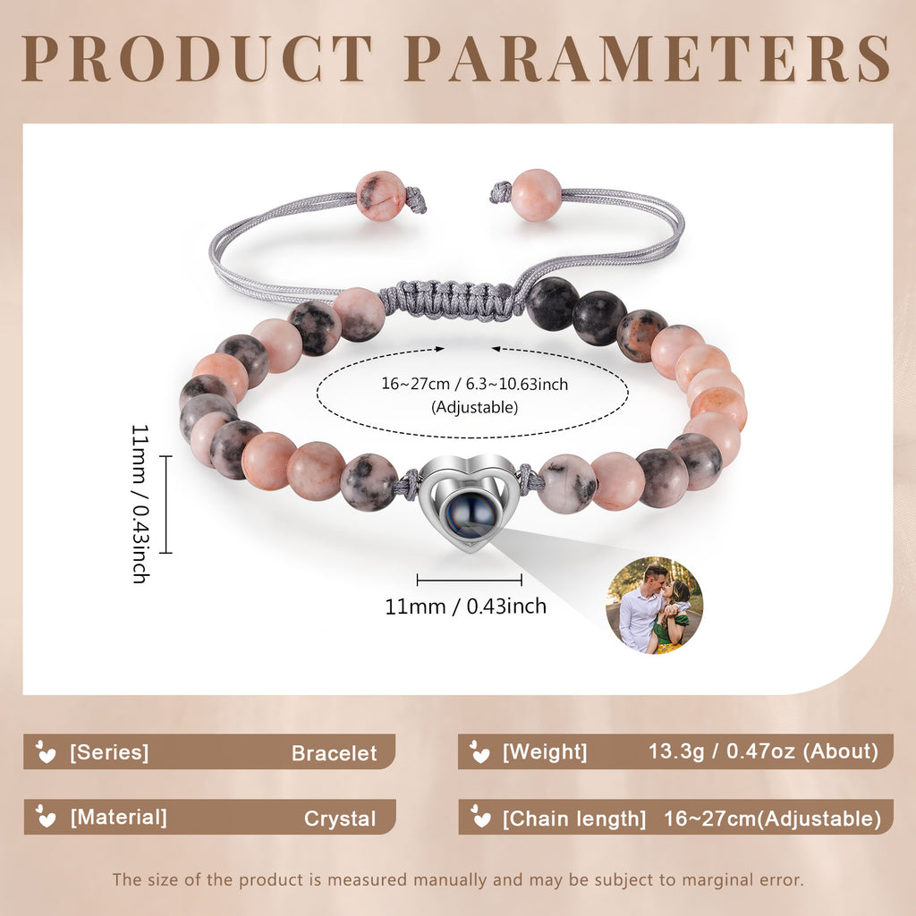 Custom Photo projection bracelet