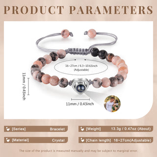 Custom Photo projection bracelet