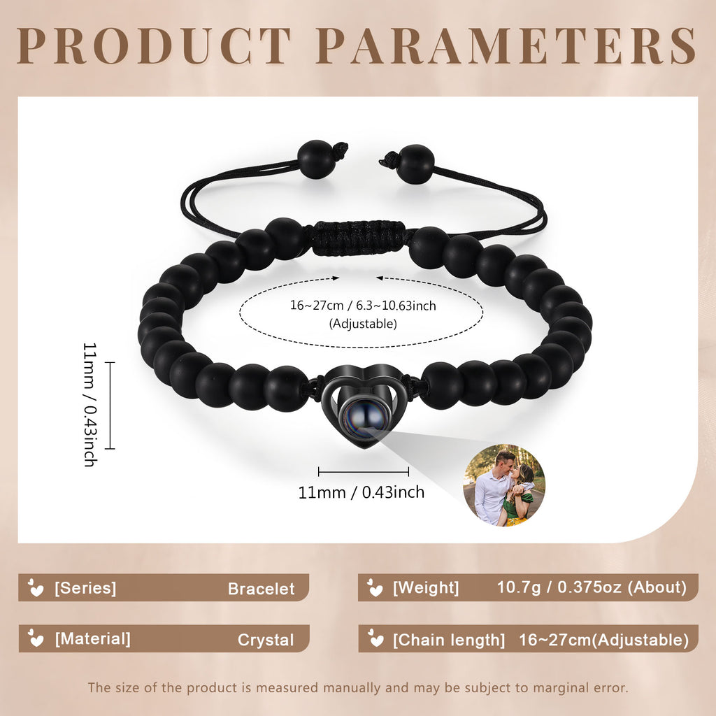 Custom Photo projection bracelet