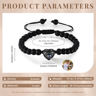 Custom Photo projection bracelet