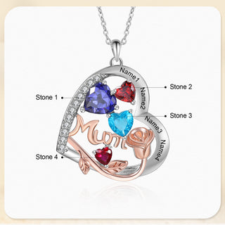 Custom Birthstone necklace