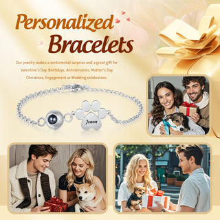 Custom Photo projection bracelet