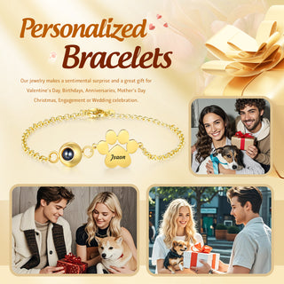 Custom Photo projection bracelet