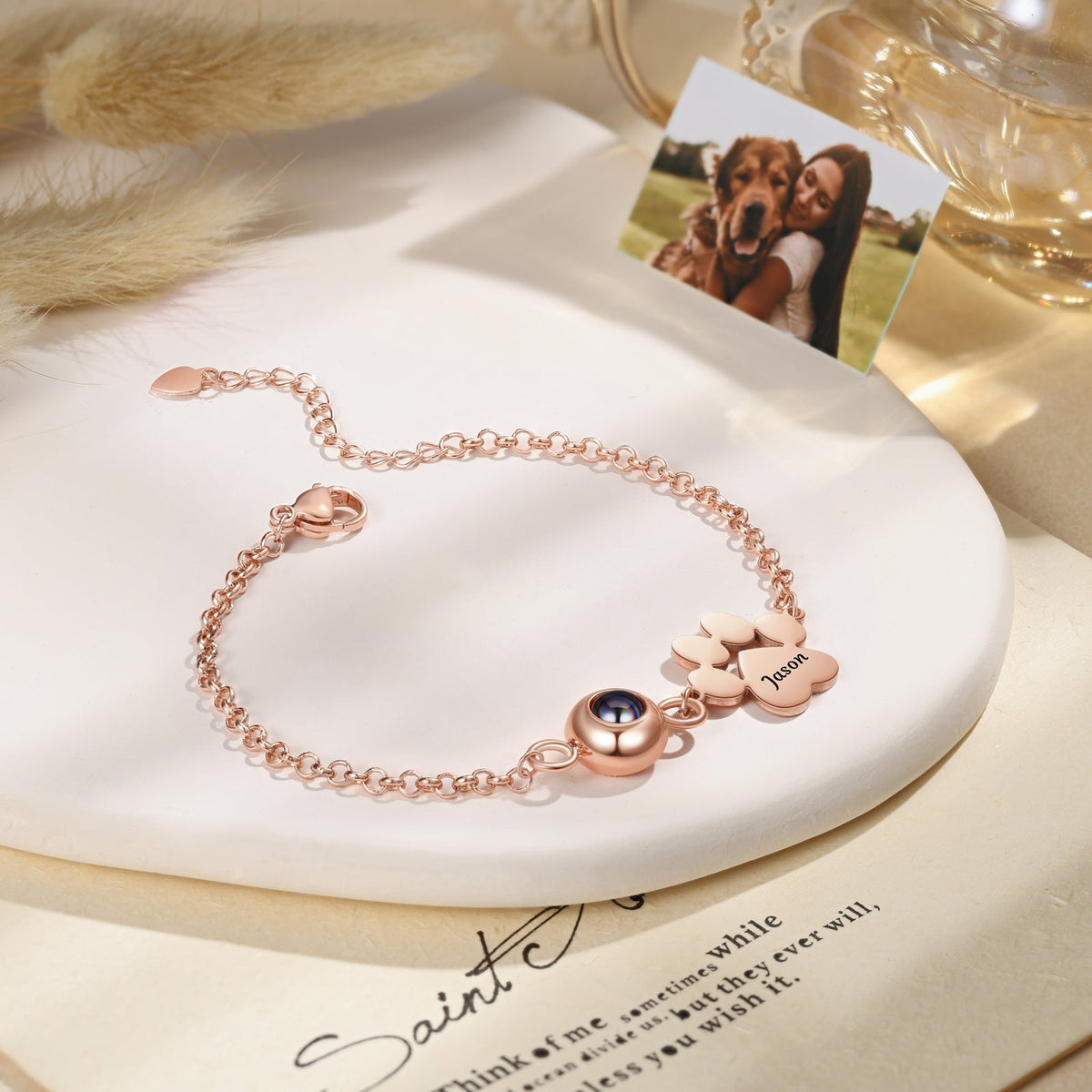Custom Photo projection bracelet