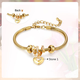 Custom Birthstone Bracelet