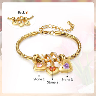 Custom Birthstone Bracelet