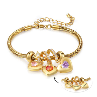 Custom Birthstone Bracelet