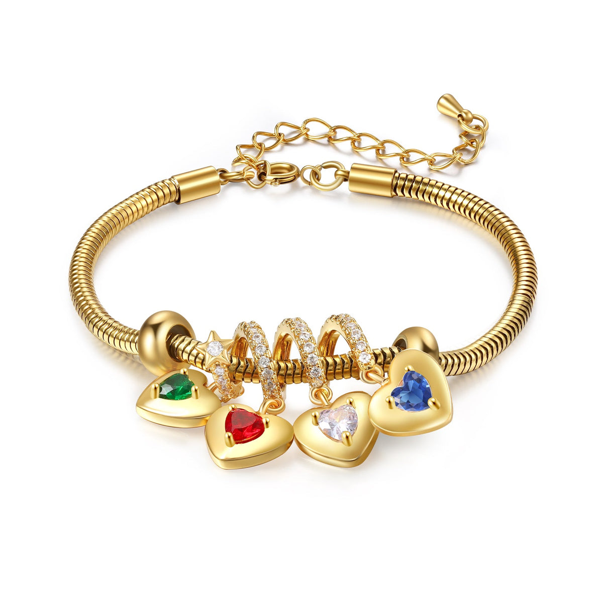 Custom Birthstone Bracelet