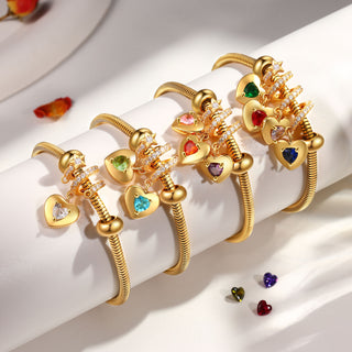 Custom Birthstone Bracelet