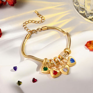 Custom Birthstone Bracelet