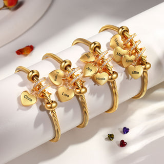 Custom Birthstone Bracelet