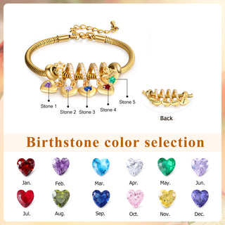 Custom Birthstone Bracelet