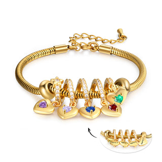 Custom Birthstone Bracelet