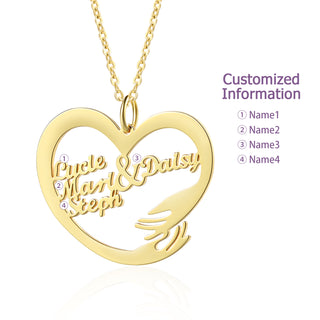 Custom Name Hug Necklace