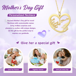 Custom Name Hug Necklace