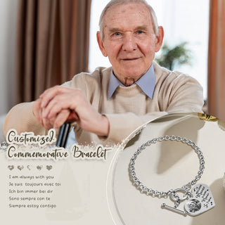 Customized Grandma Photo Bracelet