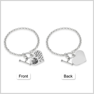 Customized Grandma Photo Bracelet