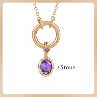 Custom Birthstone Necklace