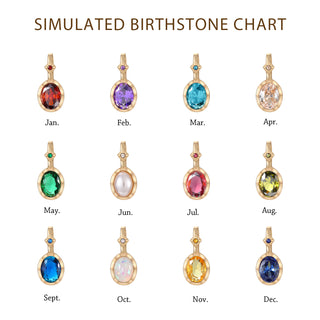 Custom Birthstone Necklace