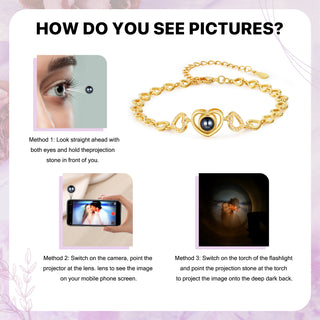 Custom Photo Projection Bracelet