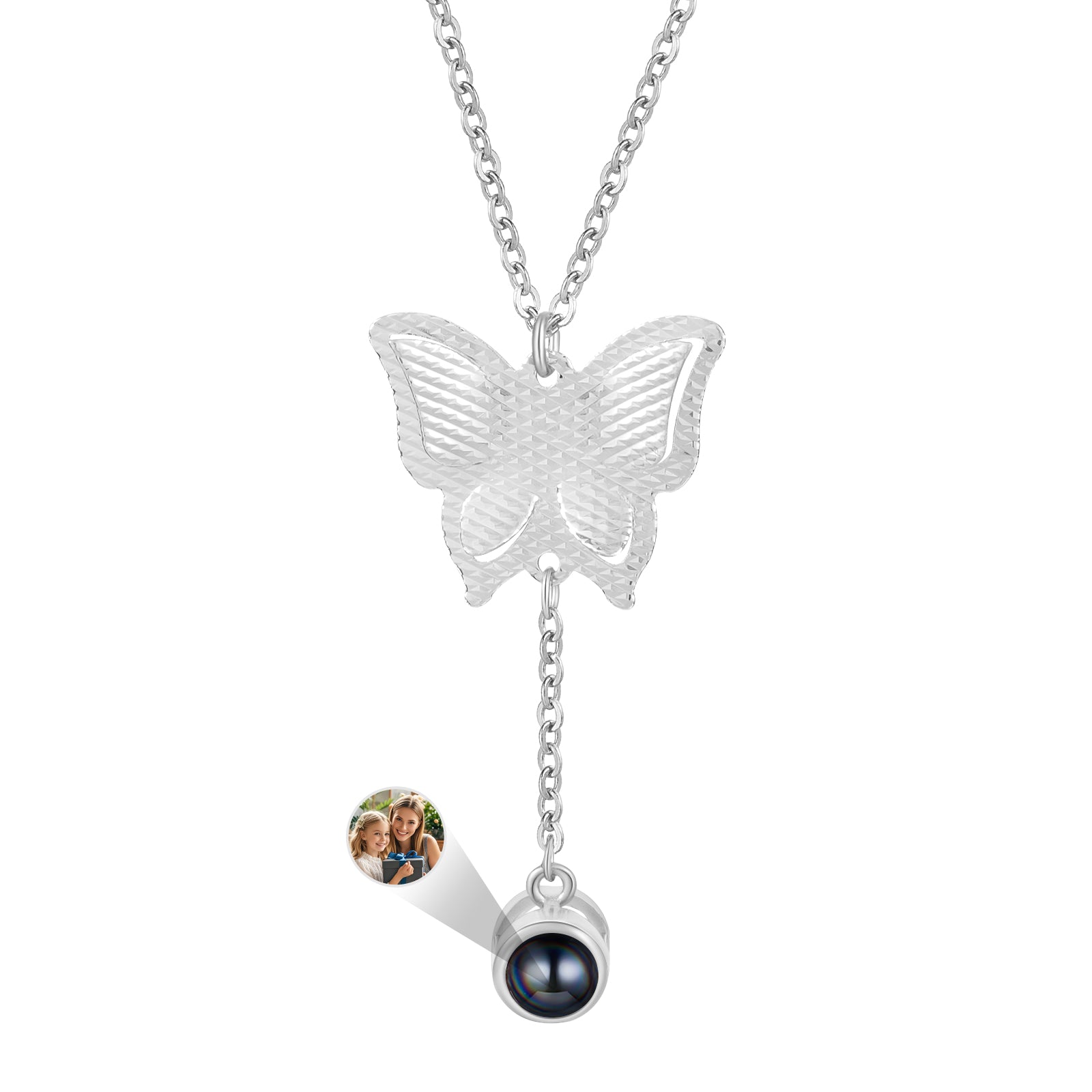 Custom Photo Projection Necklace