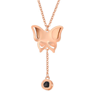 Custom Photo Projection Necklace