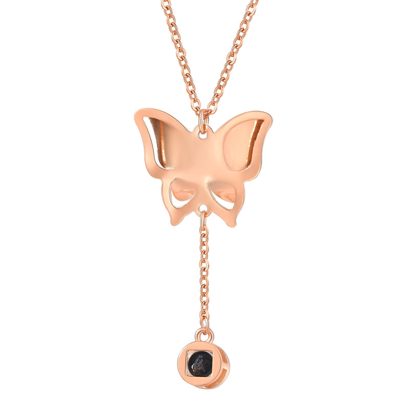 Custom Photo Projection Necklace