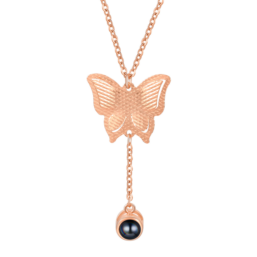 Custom Photo Projection Necklace