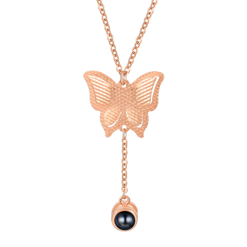 Custom Photo Projection Necklace
