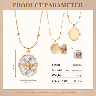 Custom Photo Open and Close Album Necklace