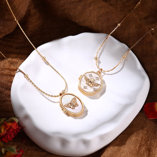 Custom Photo Open and Close Album Necklace