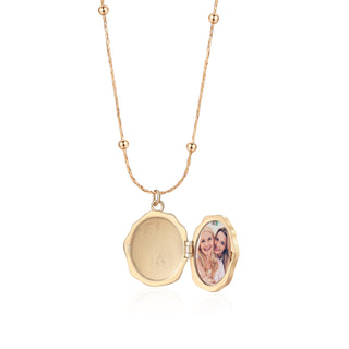 Custom Photo Open and Close Album Necklace
