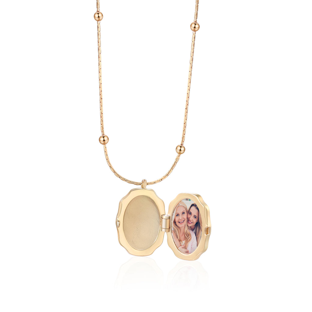 Custom Photo Open and Close Album Necklace