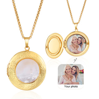 Custom Photo Open and Close Album Necklace