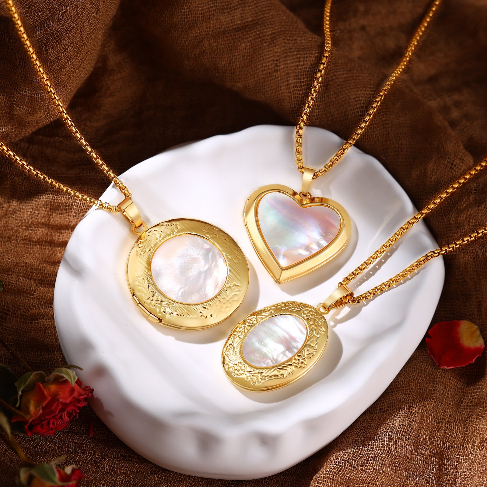 Custom Photo Open and Close Album Necklace