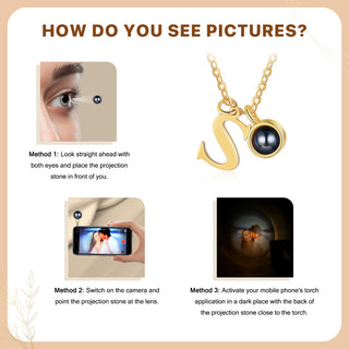 Custom Photo Projection Necklace