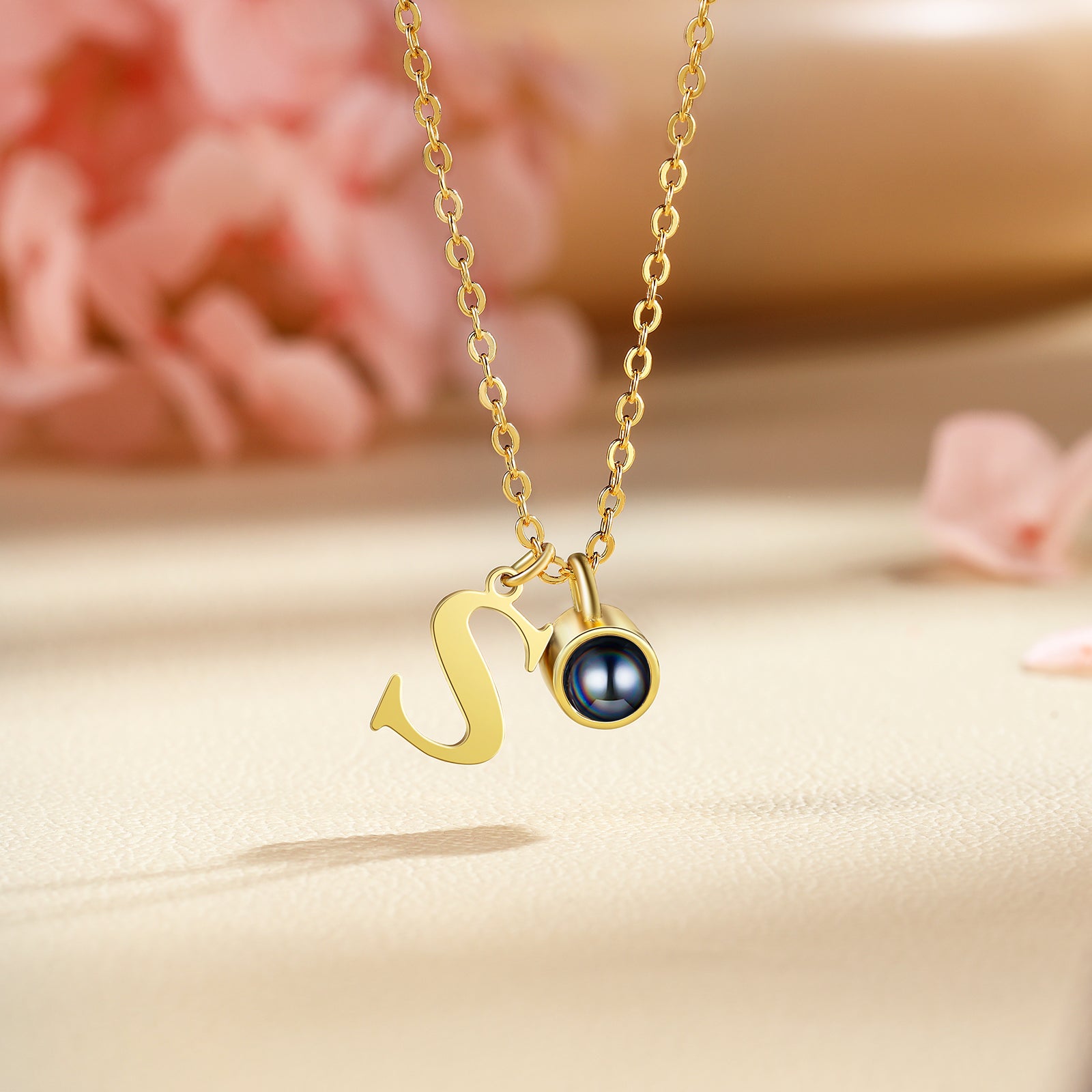 Custom Photo Projection Necklace
