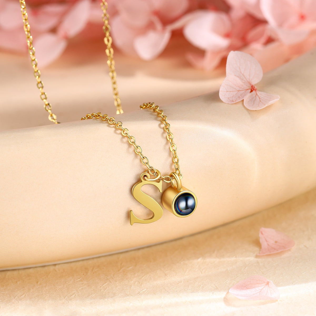 Custom Photo Projection Necklace