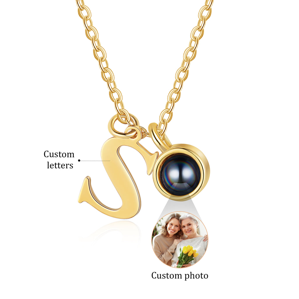 Custom Photo Projection Necklace