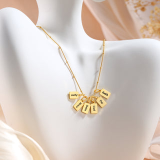 Custom Name Engraved Necklace