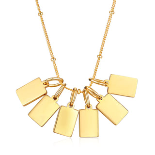 Custom Name Engraved Necklace