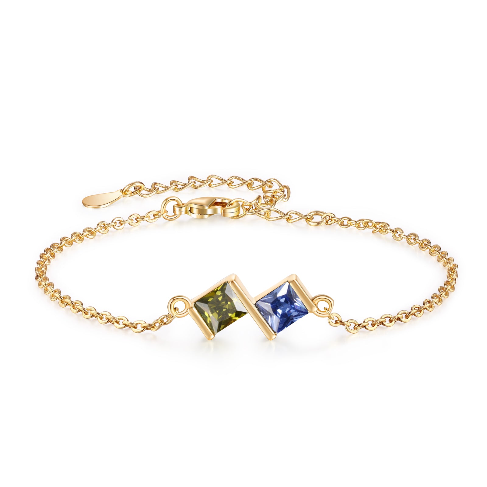Custom Birthstone Bracelet