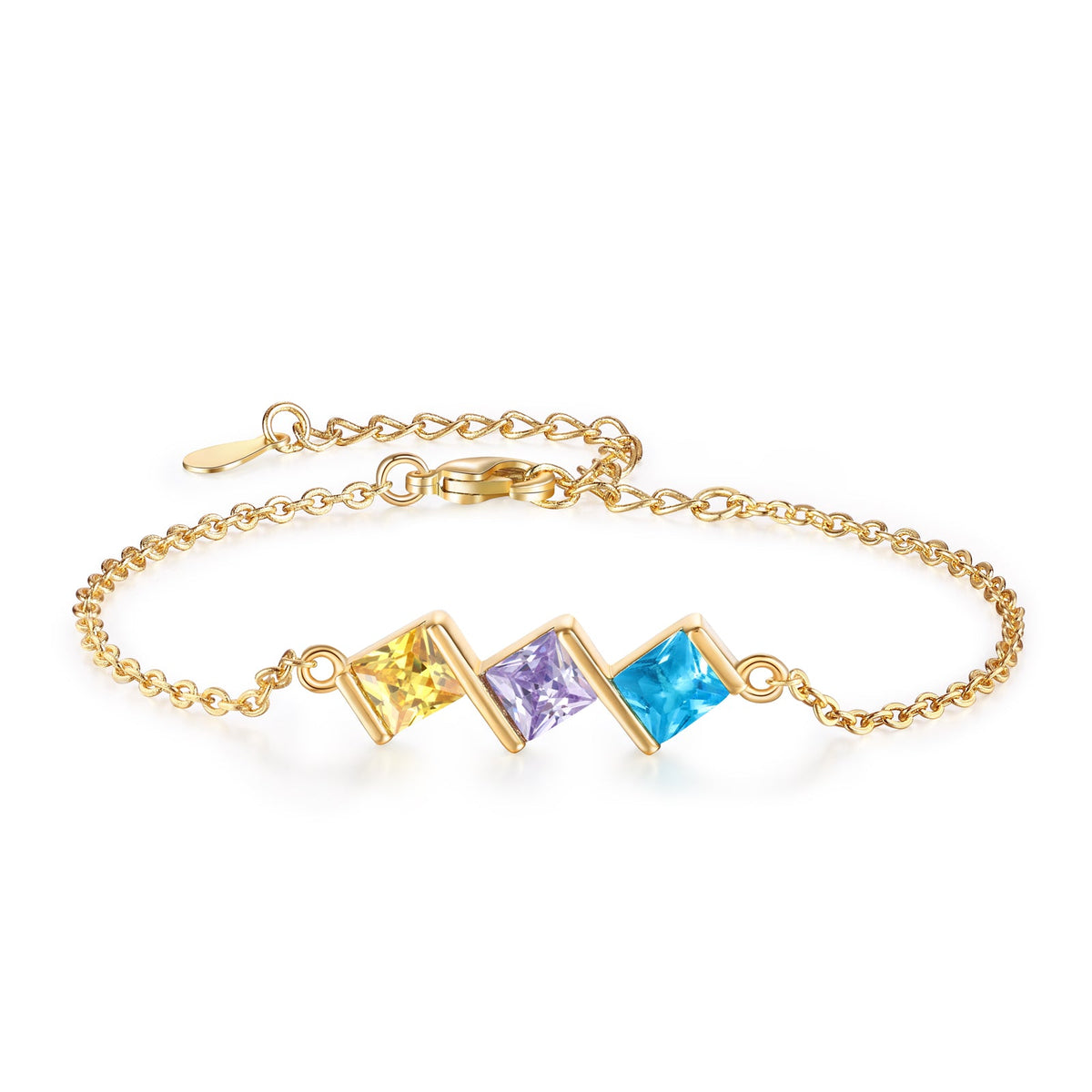 Custom Birthstone Bracelet