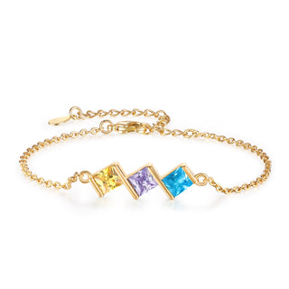 Custom Birthstone Bracelet