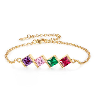 Custom Birthstone Bracelet